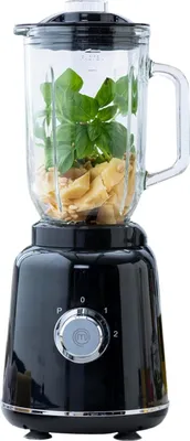 Produktbild von MasterChef Standmixer Glas, Zerkleinerer Küche Elektrisch/Hochleistungsmixer für smoothies, Crusher Eis, Suppe, 10 Geschwindigkeitsstufen,