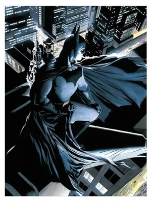 Produktbild von DC Comics Glasposter Batman Watcher 30 x 40 cm