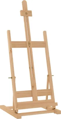 Zdjęcie produktu dla vidaXL Sztaluga stołowa 29,5x33x80 cm z litego drewna sosnowego
