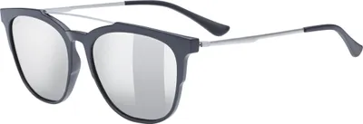 Produktbild von Uvex Sonnenbrille lgl 46 black silver schwarz silber