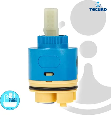 Produktbild von tecuro Kartusche Ø 40 mm Steuereinheit Regeleinheit für Einhebel-Armaturen Bad/Küche