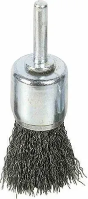 Produktbild von Pinselbürste 25 mm 0,3 mm gewellt, 6 mm-Schaft
