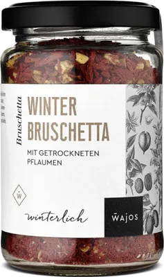 Produktbild von Gewürzmischung Winter Bruschetta mit getrockneten Pflaumen
