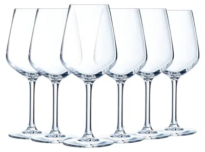 Immagine prodotto di 6 bicchieri con stelo Vinetis, capacità 40 cl - Luminarc