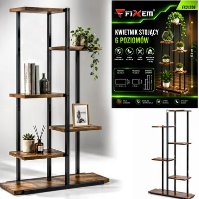 Obrázok produktu pre Kvetinový záhon na stojan s 6 úrovňami
