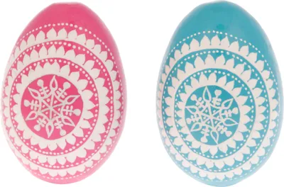 Produktbild von Sass & Belle Ostereier im 2-er Set - rosa und hellblau