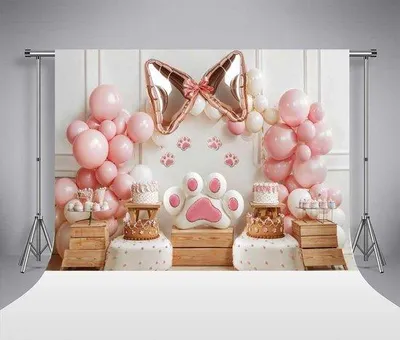 Image de Arrière-plan pour la photographie : animaux, anniversaire, gâteau