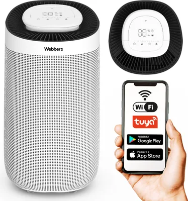 Zdjęcie produktu dla Osuszacz powietrza WiFi Timer 12l/24h Webber DEC500 pochłaniacz wilgoci