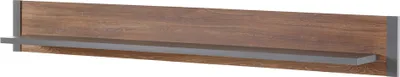 Produktbild von Wandboard im Industrial Stil Matera Anthrazit DALLAS-61 Stirling Oak Nb. B/H/T ca.: 160x20x18 cm