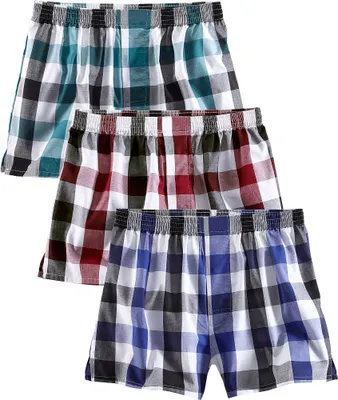 Produktbild von LE JOGGER Boxer Boxershorts für Jungen 3 -teilig bunt Größe 146/152