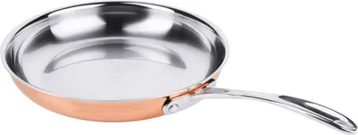 Produktbild von Flambierpfanne, Pfanne, Kupfer/Edelstahl, Ø20-28 cm wählbar : 28 cm Variante: 28 cm