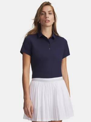 Image de Polo à manches courtes Under Armour UA ArmourDry pour femme, taille XS