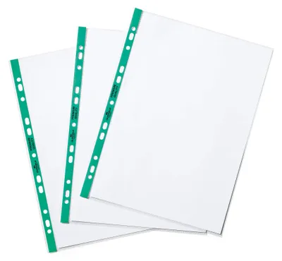 Productafbeelding van Euroobal DURABLE, A4, 90 micron, met groene rand, 100 stuks