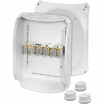 Produktbild von HENSEL Klemmenkasten 25qmm 5f Kst 295x225x122mm AP