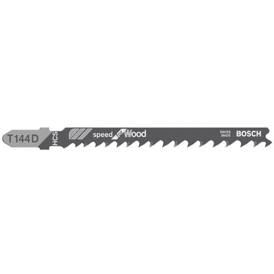 Produktbild von Stichsägeblatt T 144 D Speed for Wood, 5er-Pack
