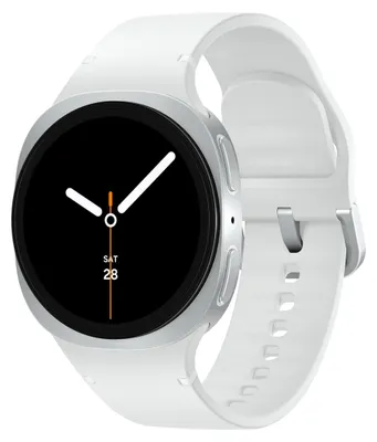 Image de Samsung Galaxy Watch8 Galaxy Watch 8 3,3 cm (1.3") AMOLED 40 mm Numérique 438 x 438 pixels Écran tactile 4G Argent Wifi GPS (satellite)