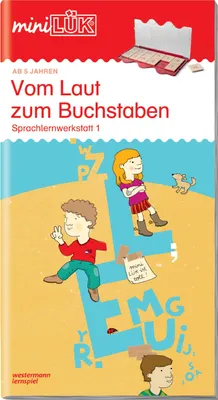 Produktbild von miniLÜK. Vom Laut zum Buchstaben