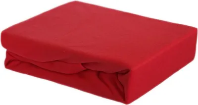 Produktbild von Thermofleece Spannbettlaken 90-100 x 200 cm + 30 cm mit Rundumgummizug - 125 gsm Rot