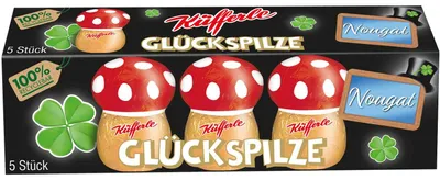 Produktbild von Küfferle Glückspilze Nougat 5er