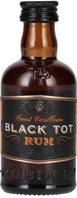Produktbild von Black Tot Rum MINI 50ml 46,2% Vol.