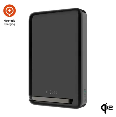Produktbild von FIXED FIXZENMP-10-BK, 10000 mAh, Lithium Polymer (LiPo), Quick Charge 2.0, Kabelloses Aufladen, Schwarz