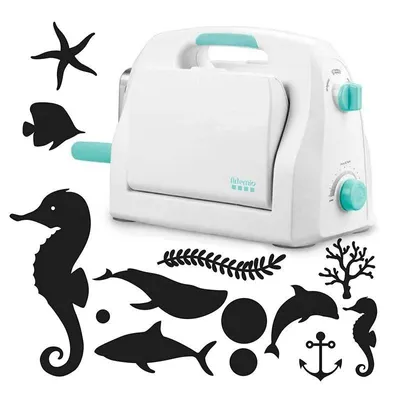Produktbild von Happycut Hobbyplotter & 13 Meeresbodenstempel