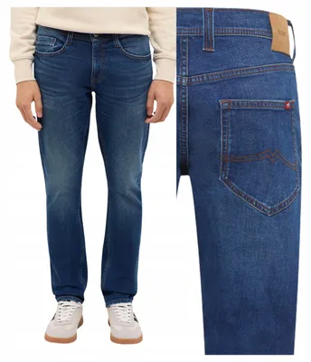 Obrázok produktu pre Mustang - Slim Fit - Pánske džínsy s 5 vreckami, štýl Oregon Slim (1017220)