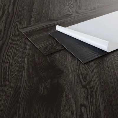 Zdjęcie produktu dla Panele podłogowe PVC samoprzylepne, ciemnoszary