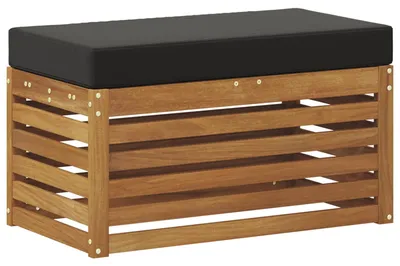 Image de vidaXL Banc d'extérieur en bois massif d'acacia naturel