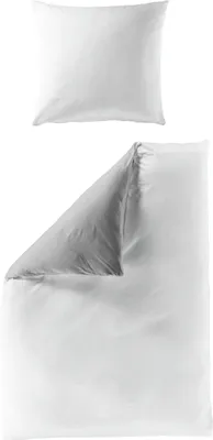 Produktbild von Bierbaum Renforce Bettwäsche Set 3297-12 white 135 x 200 cm Baumwolle