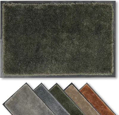 Produktbild von Fußmatte – 40 x 60 cm – PVC – Modernes Design – Rutschfest – Maschinenwaschbar