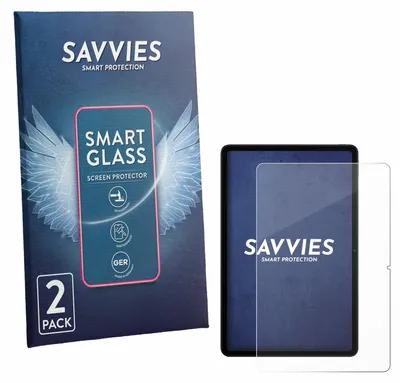 Produktbild von 2x Savvies Schutzglas Folie für Xiaomi Redmi Pad 2 Pro 9H Panzer Schutzfolie Glas Displayschutz klar transparent