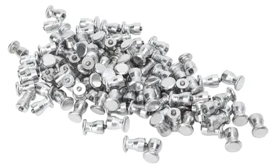 Image de 100 pièces de vis à crampons argentées pour voitures, camions, vélos, motos, quads, VUS et autres véhicules. Accessoires automobiles
