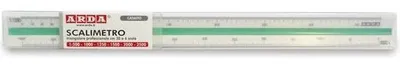Zdjęcie produktu dla ARDA 111, Skala linijki, Plastik, Zielony, Czerwony, Biały, 300 mm, 1 szt.