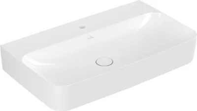 Immagine prodotto di Villeroy & Boch Finion lavabo, sans trop-plein, 1 trou pour robinet, 800x470mm, 416881R1, 416881R1