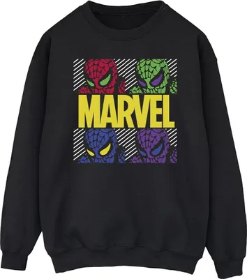 Produktbild von Marvel - Sweatshirt für Herren BI35444 (L) (Schwarz)
