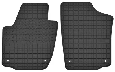 Produktbild von Gummimatten Fußmatten Vorne Schwarz für Seat Toledo IV 2012-2019
