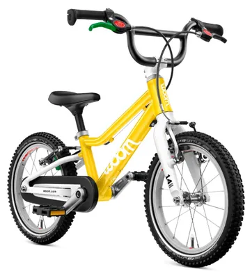 Produktbild von WOOM GO 2, Stadtrad, Kinder, Unisex, Senkrecht, Aluminium, Schwarz, Weiß, Gelb