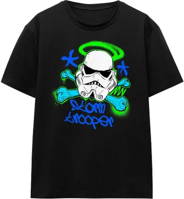 Image de Star Wars - T-shirt homme/femme unie TV17358 (S) (Noir)