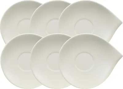 Produktbild von Villeroy & Boch Flow Kaffeeuntertasse 18 x 15 cm Set6