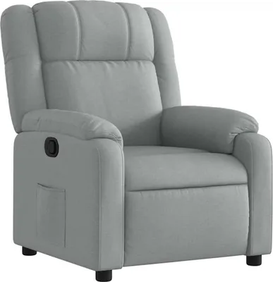 Obrázok produktu pre relaxačné kreslo vidaXL Light Grey Fabric