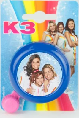Produktbild von Fahrradglocke K3 Mädchenstahl 55 mm blau