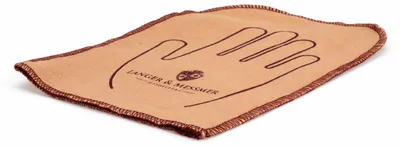 Produktbild von Langer & Messmer Polierhandschuh aus Baumwolle für Glattleder, einzeln