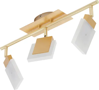 Produktbild von Briloner Deckenleuchte 3x LED 4,5W/230V Gold Metall 1350lm Warmweiß Schwenkbar
