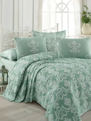 Immagine prodotto di L'Essentiel Linge de Maison, Begonvilla- EPJ3582, verde acqua, biancheria da letto, 100% COTONE