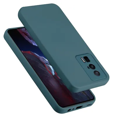 Produktbild von Cadorabo Hülle für Xiaomi Poco F5 Pro Hülle Silikon Handyhülle Case aus flüssigem Silikon, Kratzfeste und stoßfeste Schutzhülle für Xiaomi Poco F5 Pro