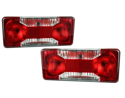 Image de Feu arrière Feu arrière Pour Iveco Peugeot Camion Plateau L + R 2006- E4