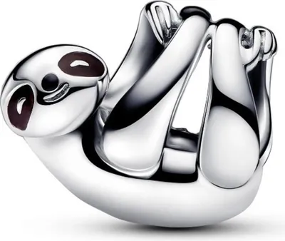 Produktbild von Pandora Charm-Anhänger Hängendes Faultier aus Silber, detailreich und hochwertig verarbeitet