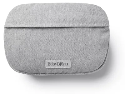 Immagine prodotto di Borsa portaoggetti per marsupio BabyBjörn, tessuto melange, grigio chiaro
