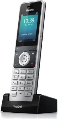 Produktbild von DECT-Telefon-Mobilteil Anrufer-Identifikation Schwarz, Silber